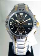 Citizen Mens Watch Two Tone Stainless Steel Chronograph