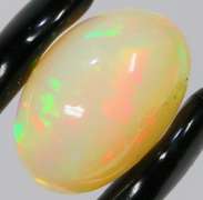 Gorgeous 7.48ct rolling floral fairy fire Welo Opal