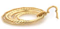 David Yurman Diamond Star Pendant in 18kt
