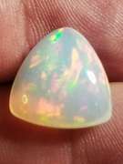 Ravishing 5.04ct frosty white Welo Jelly Opal