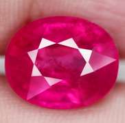Stunning 6.01ct reddish pink Ruby