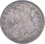 1826 Capped Bust Half Dollar - O-101