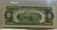 1928-G $2 Red Seal US Note, first Yr small size