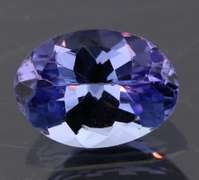 Gorgeous blue violet 0.97ct Tanzanite