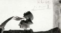 Rare Picasso print edition 1960.