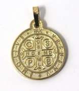 Religious Catholic Saint Benedict Pendant