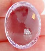 Huge! High fire 62.27ct Rose de Franc Amethyst