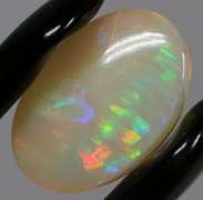 Gorgeous 7.48ct rolling floral fairy fire Welo Opal