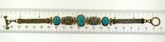 Sterling Silver Turquoise Brcelet