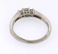 14k white gold diamond anniversary band