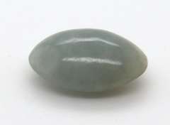 Ornate Oval Shaped Jade Stone, 18.04ct