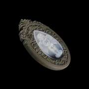 Simply beautiful 117.4ct Mother of Pearl angel carving