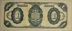 $1 1891 US Stanton Treasury Note