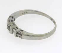 Brilliant White Gold Baguette Diamond Band