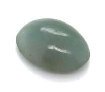 Vivid 12.10ct Oval Shaped Jade Gemstone