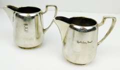 2 Vintage Canadian Hotel Ware Creamers