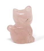 Rose Quartz Kitty Shaped Cabochon