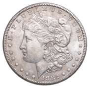 1882-CC Morgan Silver Dollar