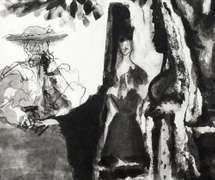 Pablo Picasso From Bull Fighter series 1960.