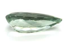 Marvelous 25.84ct Pear Shaped Green Amethyst