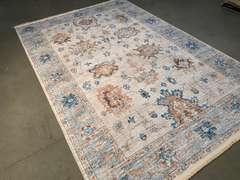 IMPRESSIVE VINTAGE REPRODUCTION DESIGN RUG 6x8