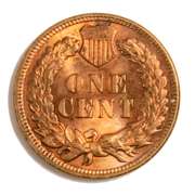 1898 Red Unc Indian Head Cent