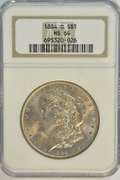 Near Gem BU 1884-O Morgan Silver Dollar. NGC MS64