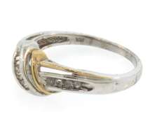 Great 10kt Two-tone Gold Diamond Band