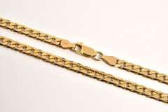 Styrdy Beveled Curb Link Necklace