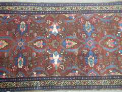 Semi Antique Persian Heriz 3.0x14.0