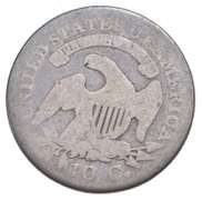 1824 Liberty Cap Dime - Flat Top "1" - Circulated