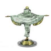 Fashion Runway Designer Bronze Sculpture