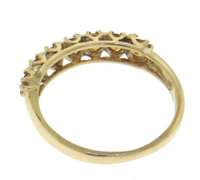 Simple Yellow Gold Citrine Band