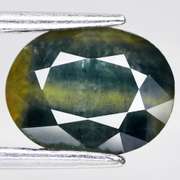 Rare bi-color 1.90ct blue and yellow Sapphire
