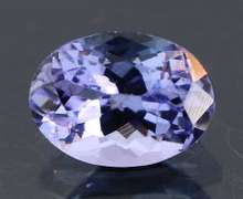 Vivid 1.20ct violet blue Tanzanite solitaire