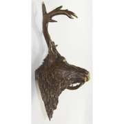 Wall Mount Deer - Buck Bronze Sculpture