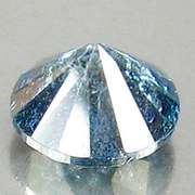 Incredible .34ct rare London blue Diamond solitaire