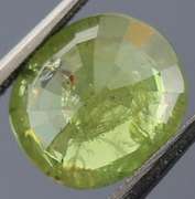 Very rare rich green 2.20ct untreated Demantoid Garnet