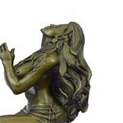 NUDE WARRIOR BRONZE SCULPTURE
