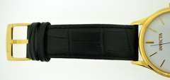 Invicta Watch with Black Leather Strap