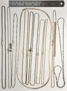 Diverse Group of 11 Sterling Necklaces