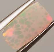 Ravishing 2.72ct patchwork patterned Jelly Opal