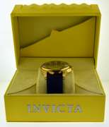 Invicta Watch with Black Rubber Strap