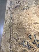 LOVELY VINTAGE REPRO DESIGN RUG 8x11