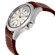 Hamilton Swiss Khaki Automatic Silver Dial Watch.
