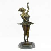 Swan Movie Barbie Ballerina Doll Bronze Statue
