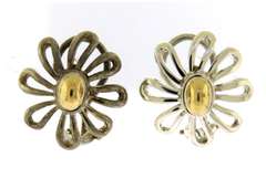 Tiffany & Co 2 Tone Daisey Stud Earrings