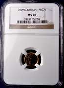 2009 G.Britain 1/4 SOV NGC MS70