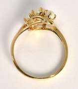 Femininbe 3 Pearl Ring