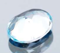 Impressive 3.95ct 11x9mm top Sky blue Topaz